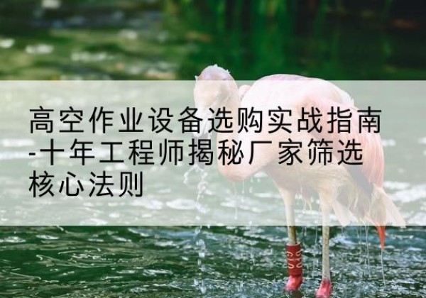 德令哈剪叉式升降机厂家-高空作业设备选购实战指南-十年工程师揭秘厂家筛选核心法则